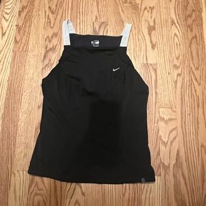 Black Athletic Top, Nike, Fit dry